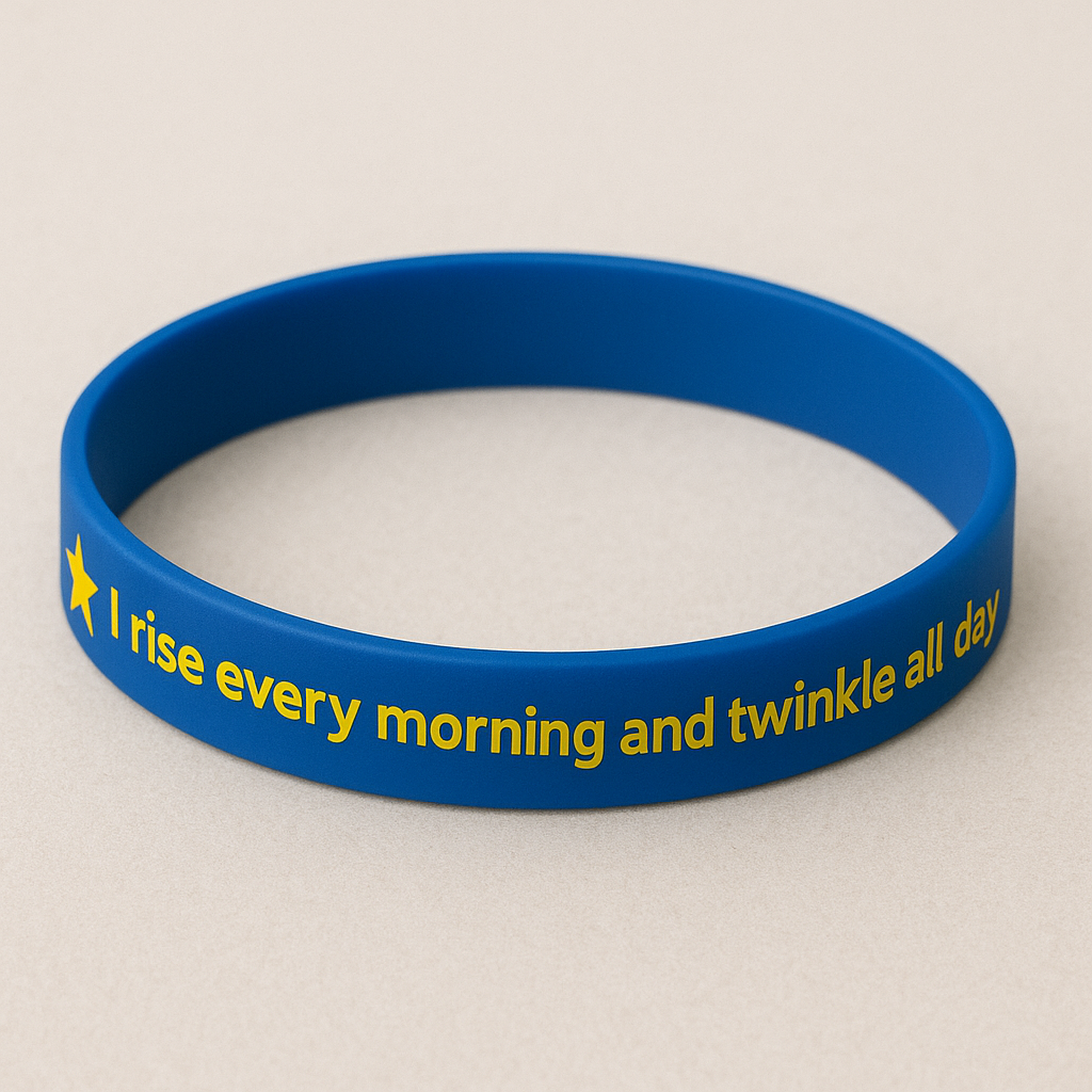 "Twinkle All Day" Youth Wristband (Youth)